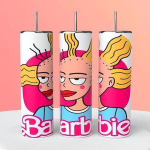 Rugrats Cynthia Doll Barbie Theme 20oz Skinny Tumbler
